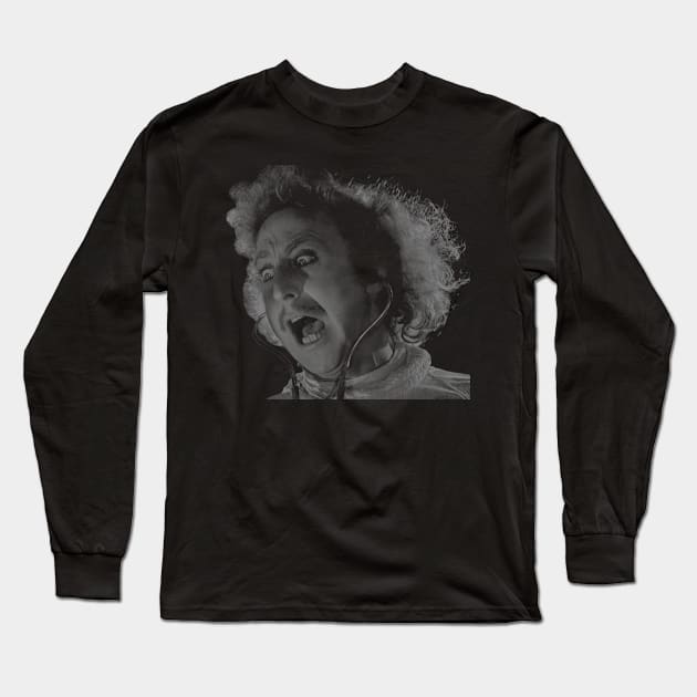 Young Frankenstein Long Sleeve T-Shirt by AnglingPK